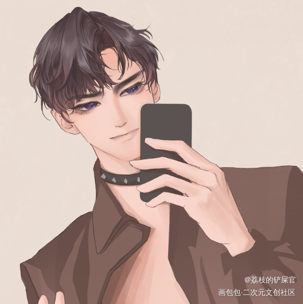 代了狗子_二哈和他的白猫师尊绘画作品