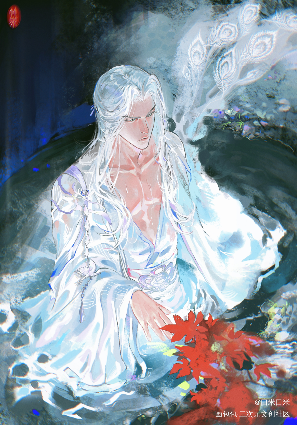 凰_代号鸢同人代号鸢左慈绘画作品