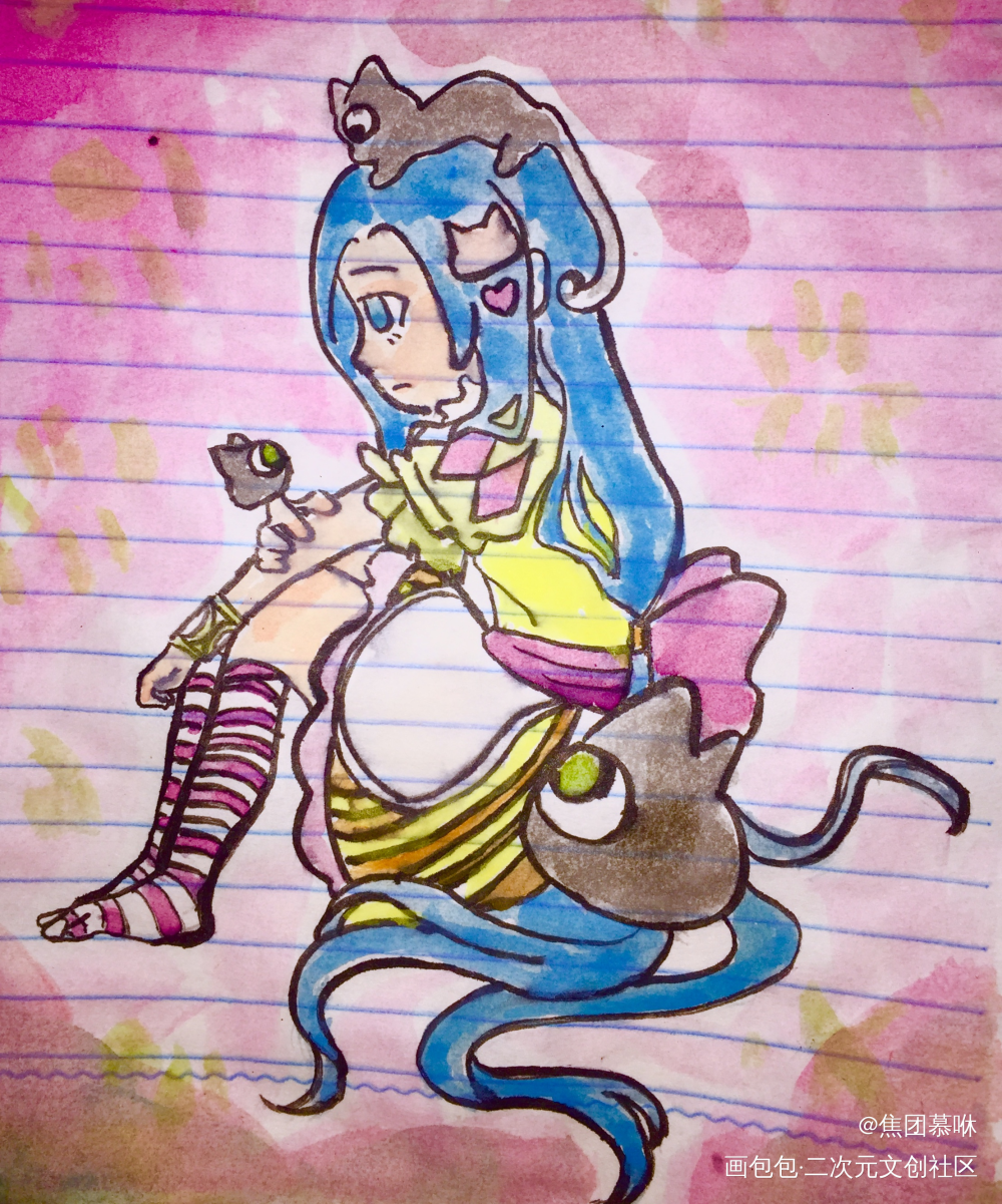 爱丽丝pa_罗小黑战记黑限无限罗小黑绘画作品