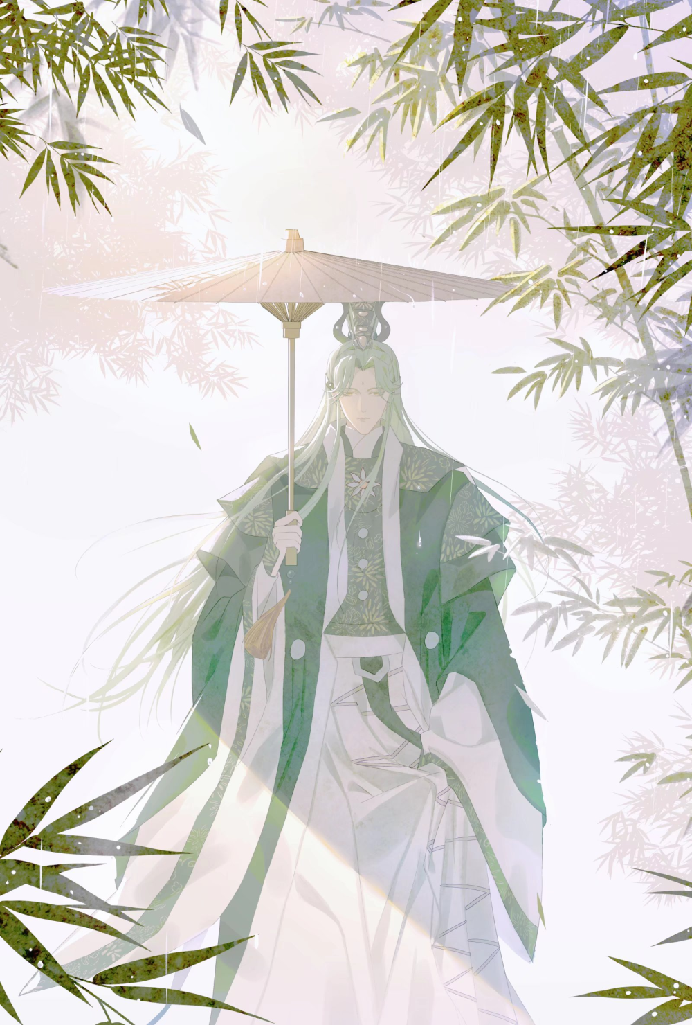 似故人来_金光布袋戏默苍离绘画作品