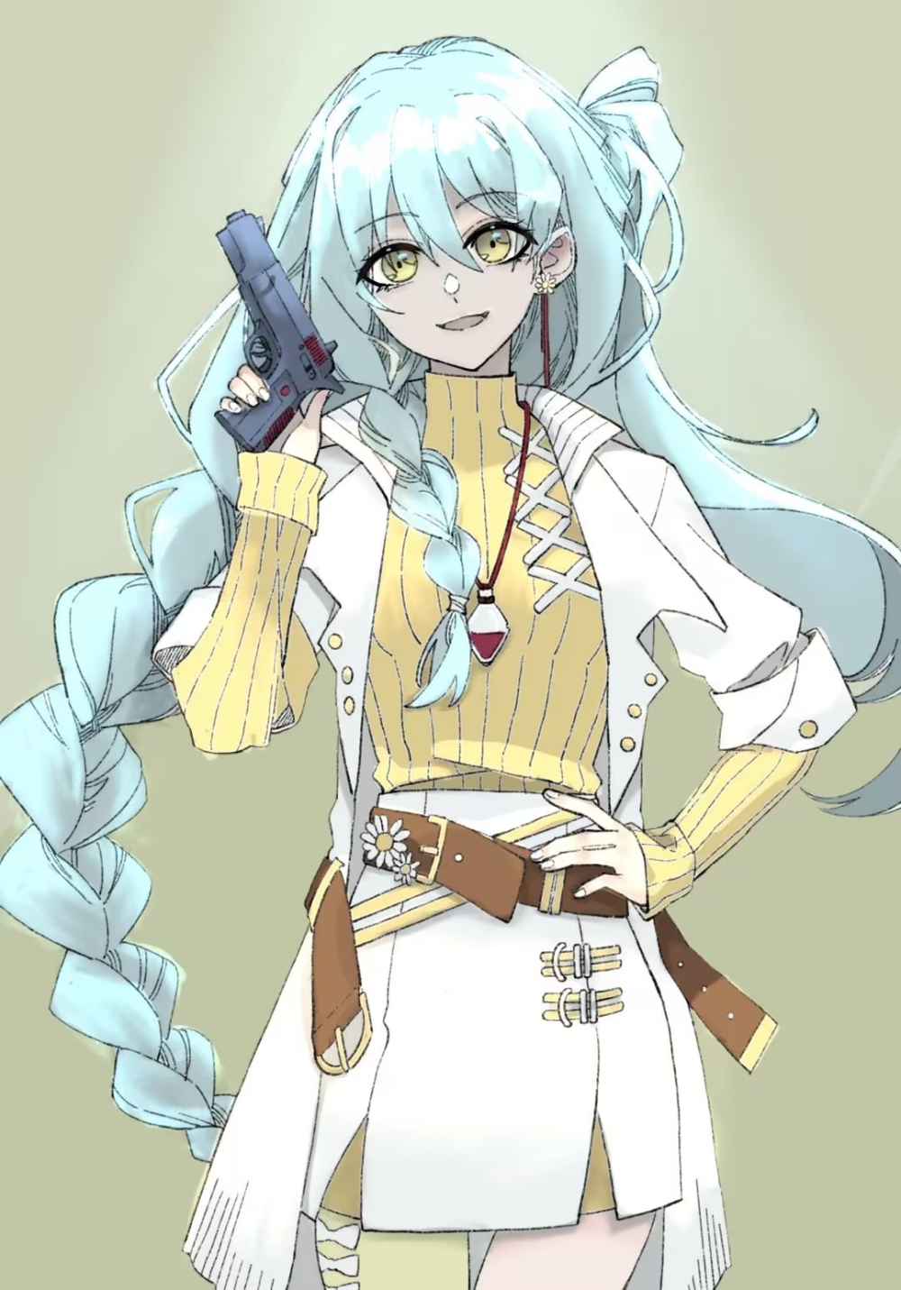 少女_oc绘画作品