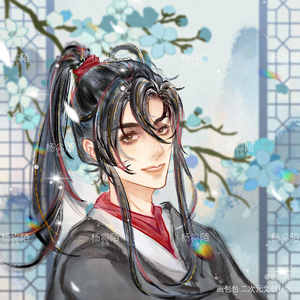羡羡_魔道祖师绘画作品