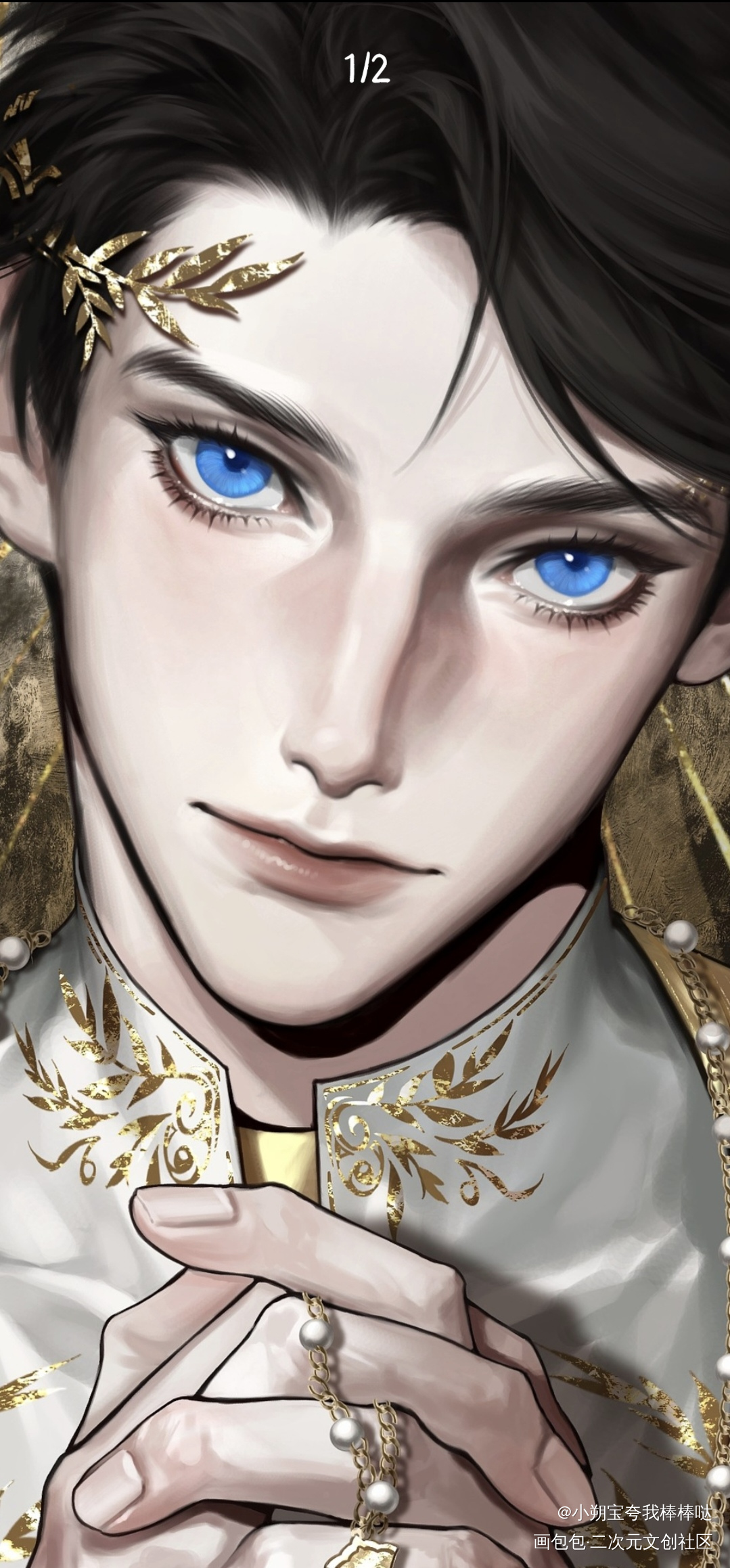 神父Li_谁把谁当真188男团黎朔绘画作品