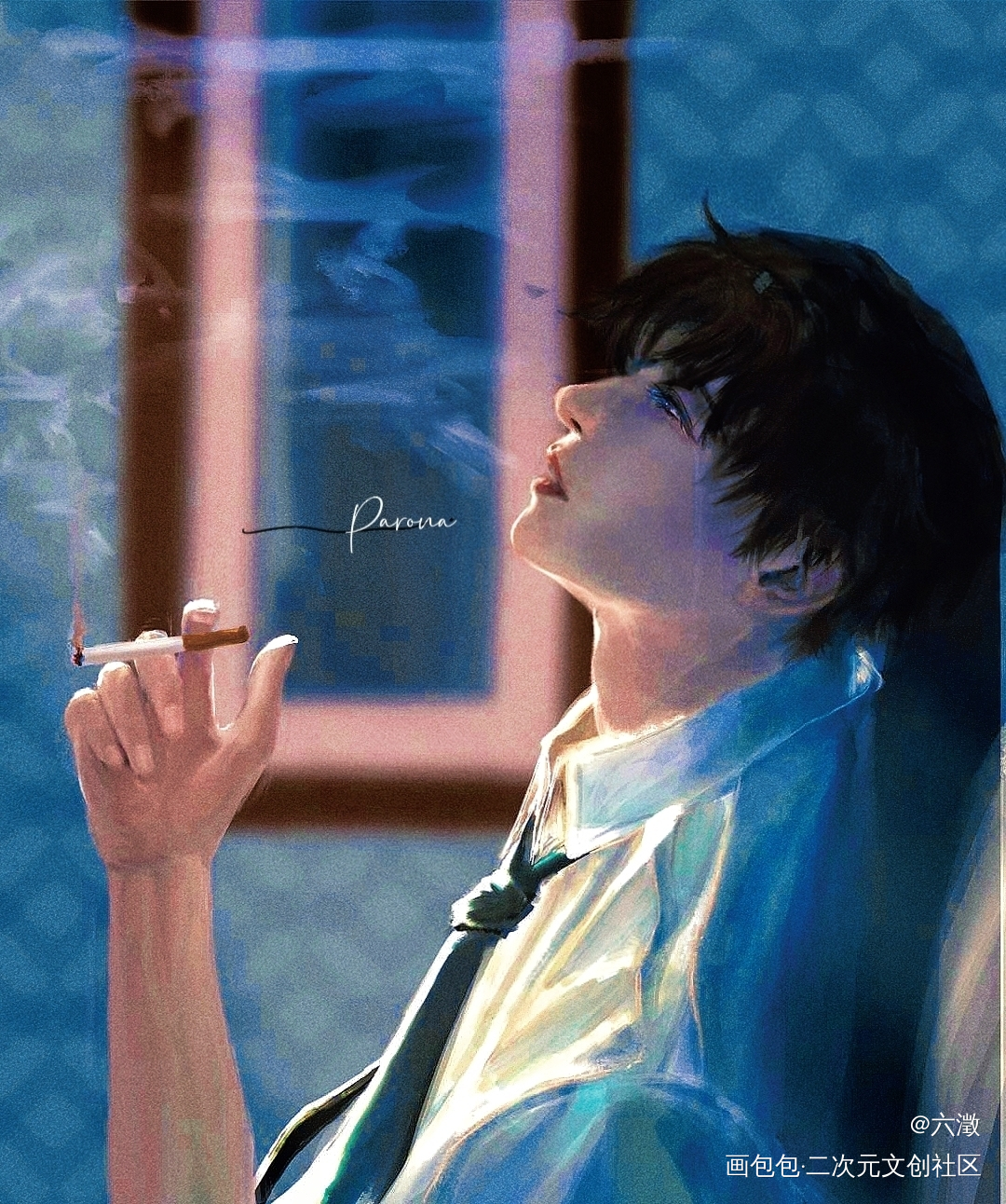 我此生并未拥有母亲那般的明智_洄天我要上首推沈酌淮上绘画作品