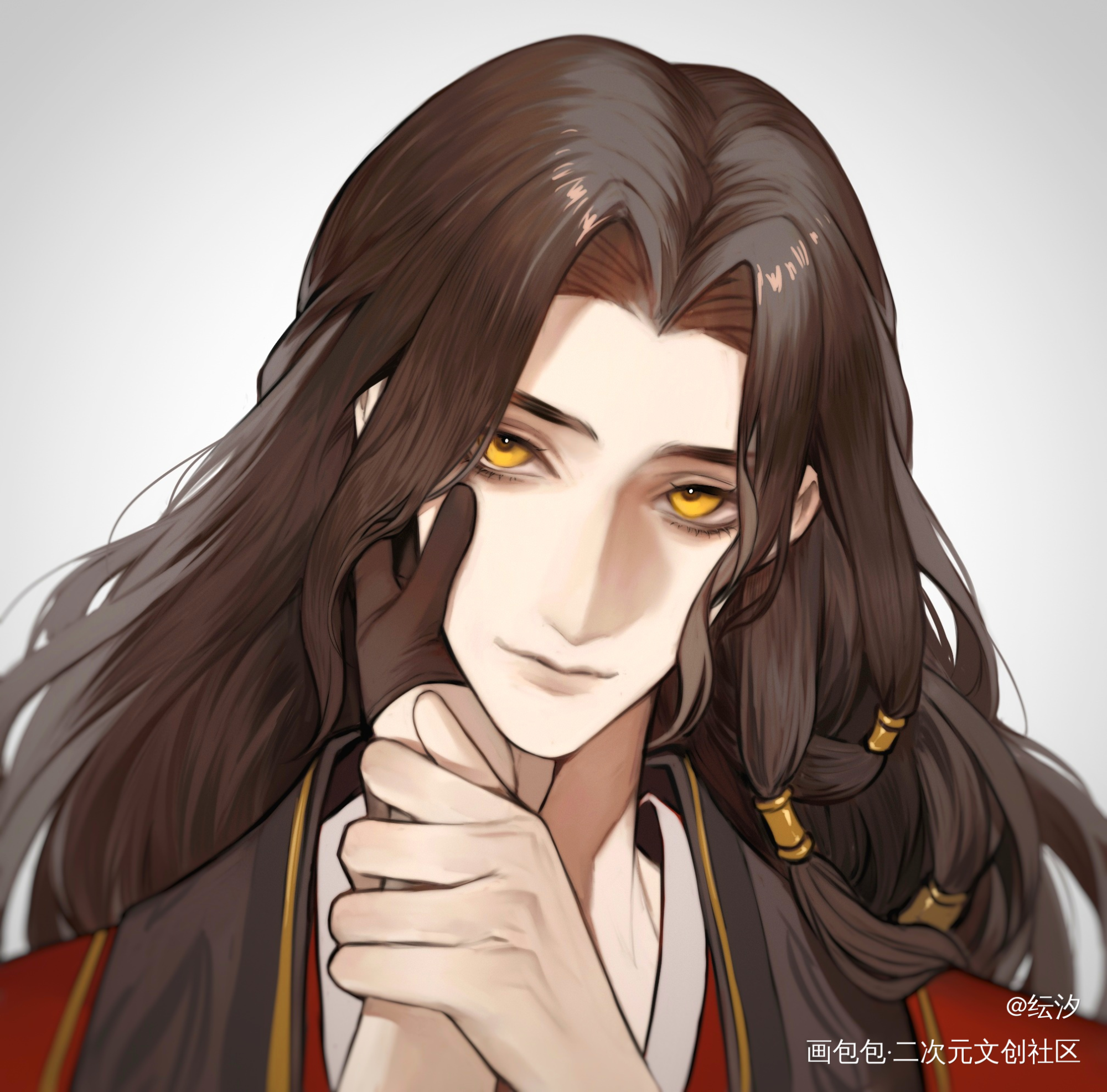 摸摸_代号鸢代号鸢刘辩刘辩绘画作品