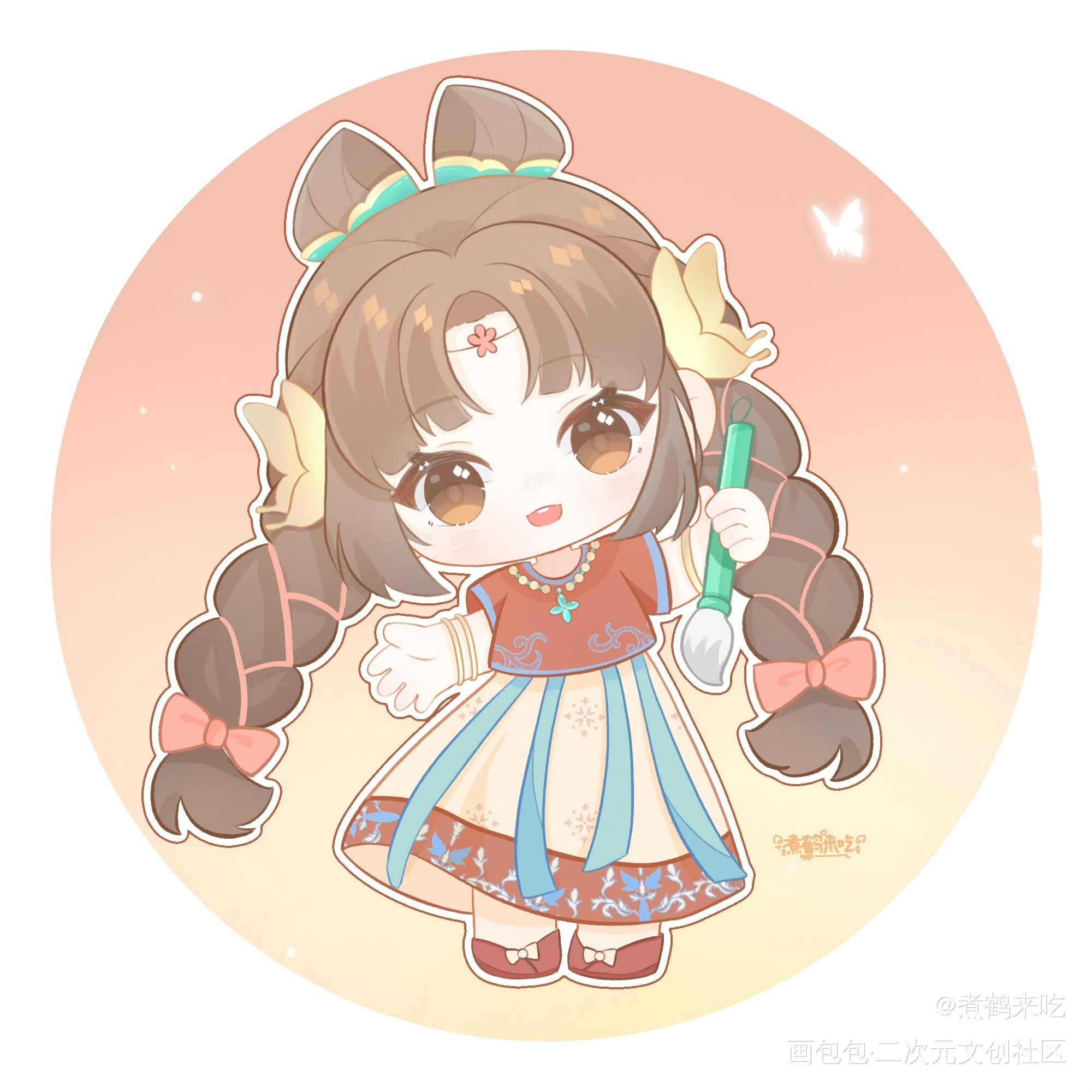 惠湘君_太岁Q版同人priest绘画作品