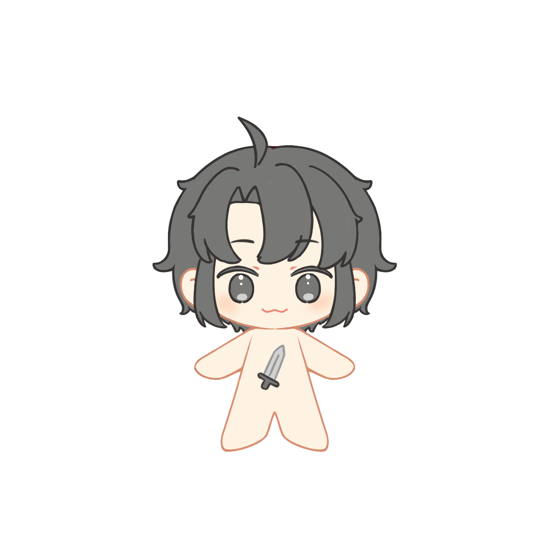 人类勇者羡_魔道祖师忘羡魏无羡Q版绘画作品