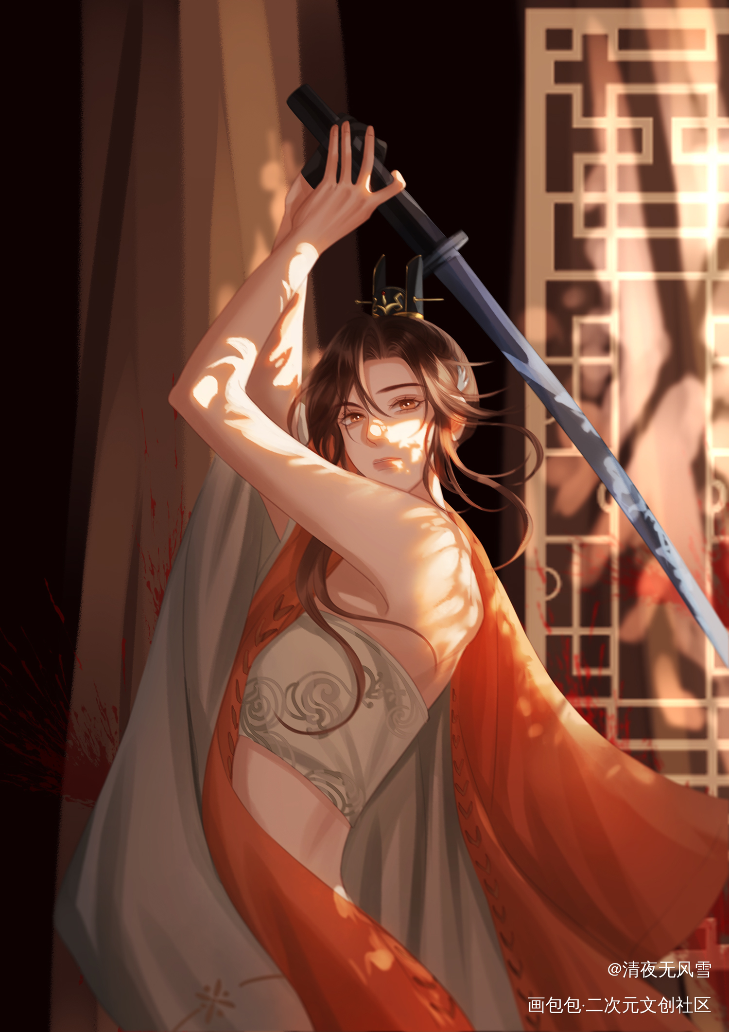 杀伐_代号鸢广陵王绘画作品