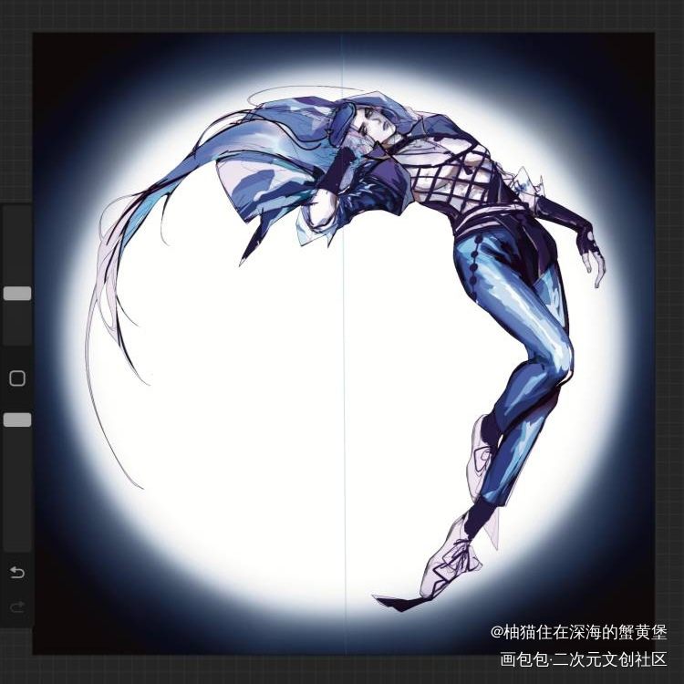 幸存的安娜徐_JOJO的奇妙冒险安娜徐安娜苏空条徐伦彩色漫画板绘涂石之海求约稿插图procreate绘画作品