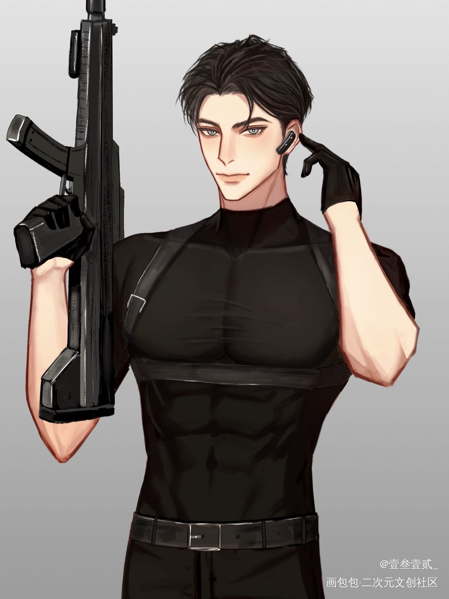 画了群秀的立绘_娘娘腔188男团群秀李程秀邵群同人绘画作品
