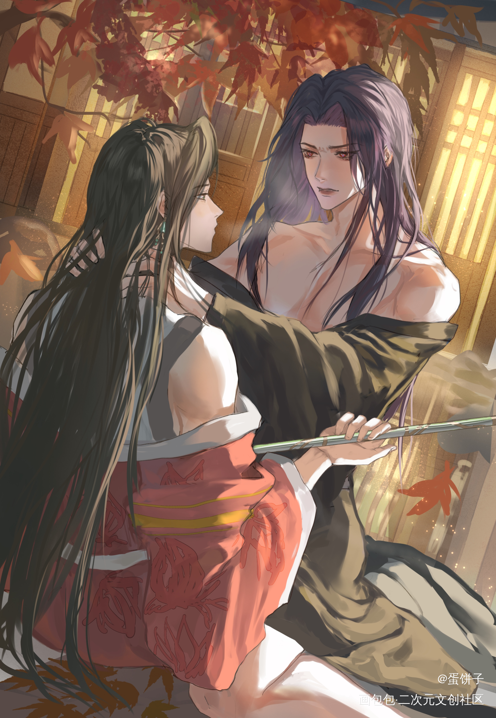 代号鸢嘉诩_代号鸢贾诩郭嘉绘画作品