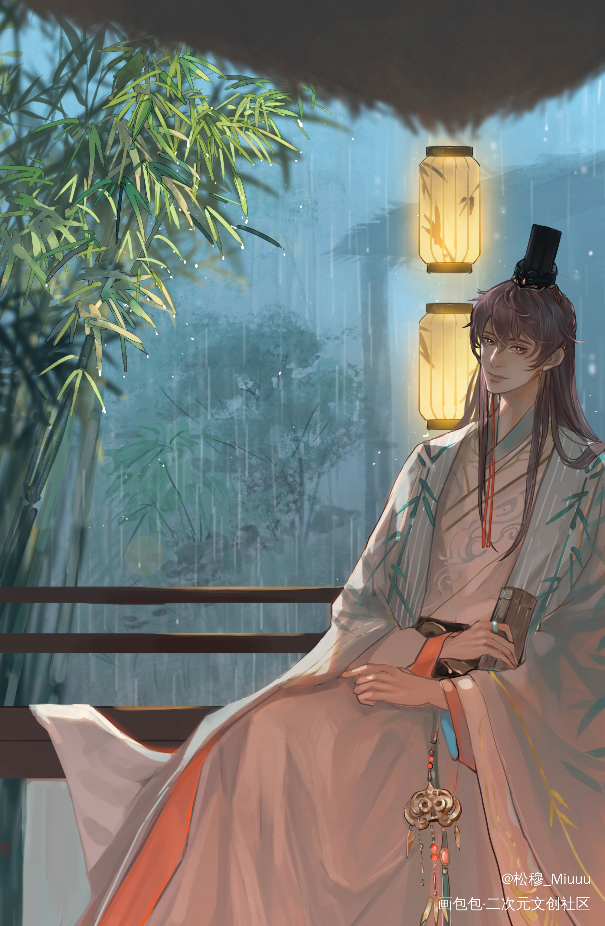 巧遇_代号鸢代号鸢袁基绘画作品