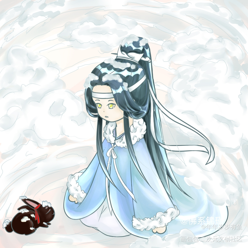 _魔道祖师绘画作品