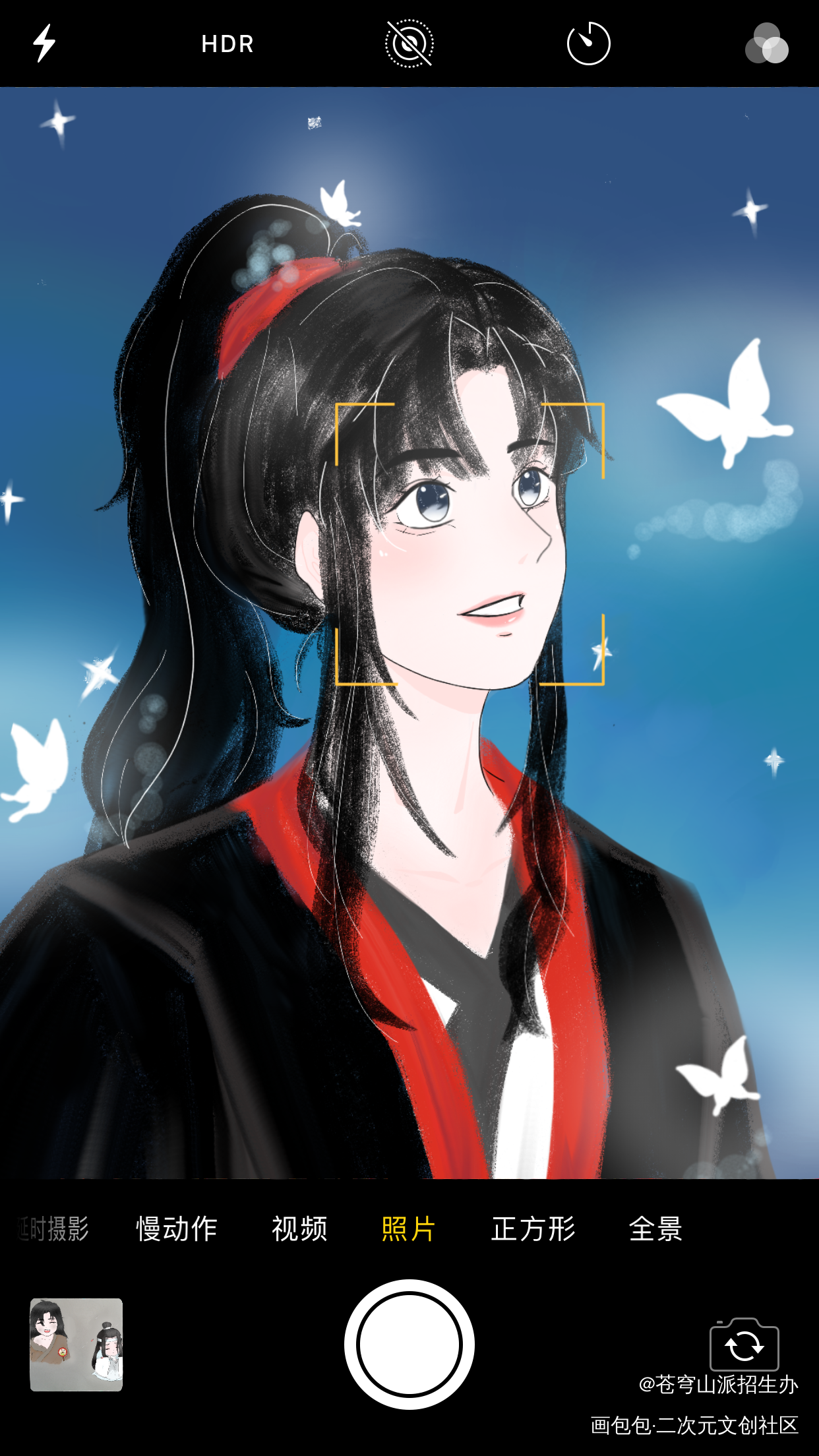 魏婴_魔道祖师绘画作品