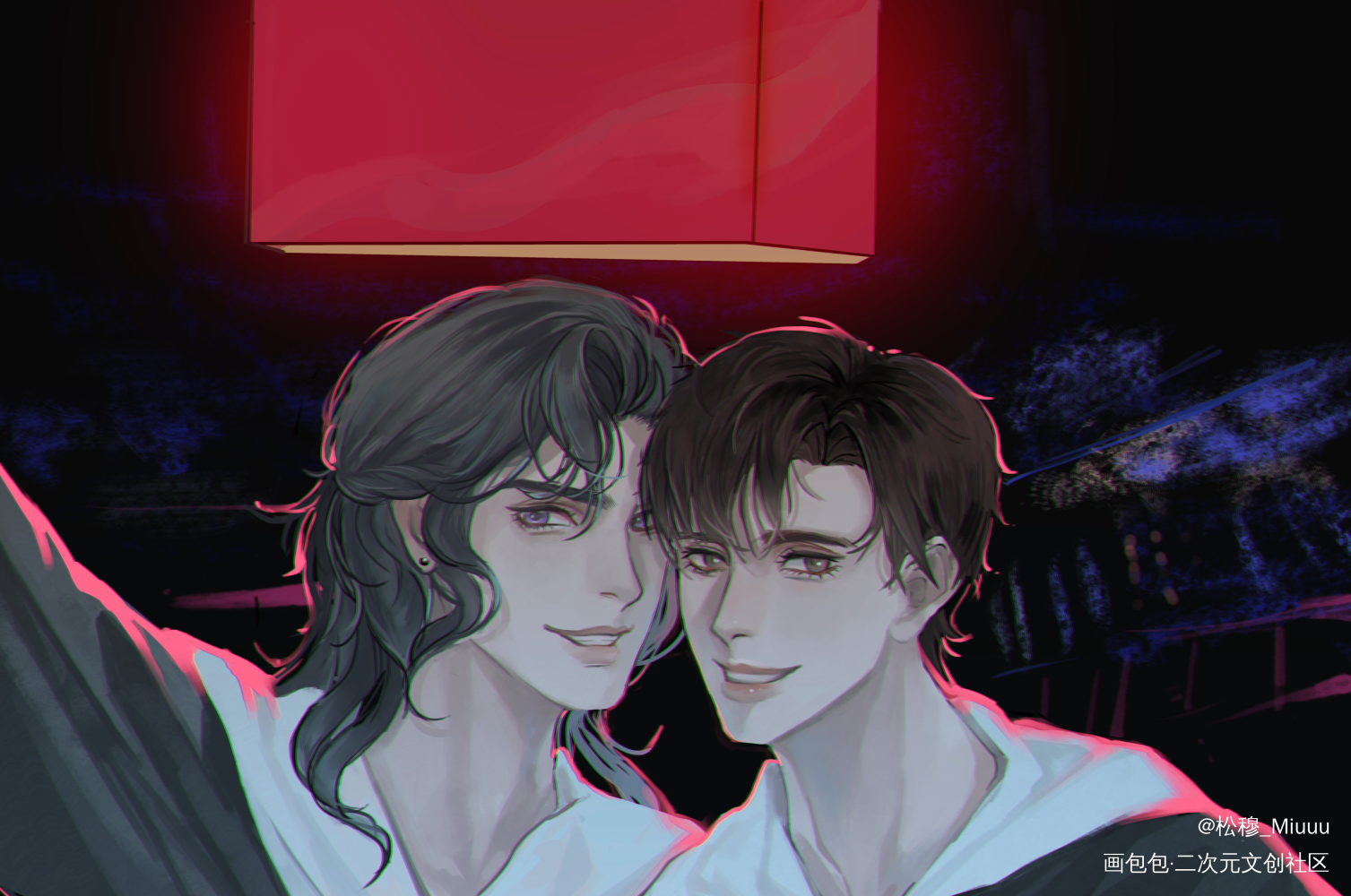 寒故｜plog_一醉经年188男团寒故何故宋居寒绘画作品
