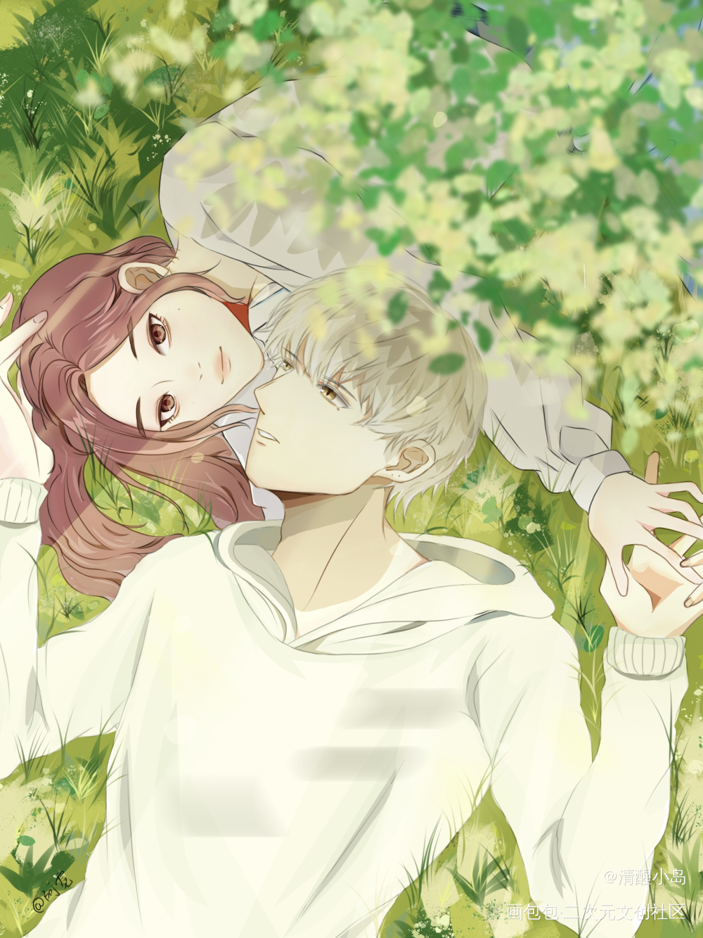 库存💤齐司礼_光与夜之恋齐司礼梦女摸鱼绘画作品
