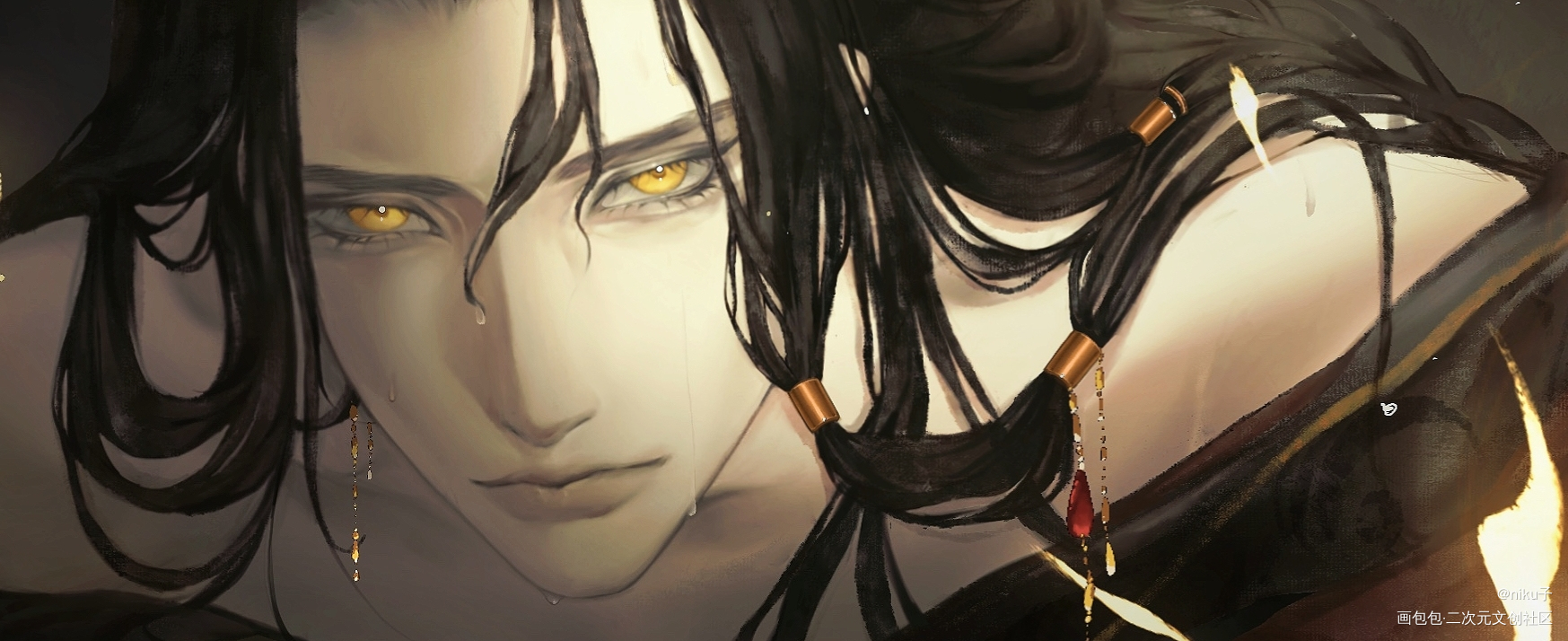 “我的，广陵王。_代号鸢同人procreate绘画绘画作品