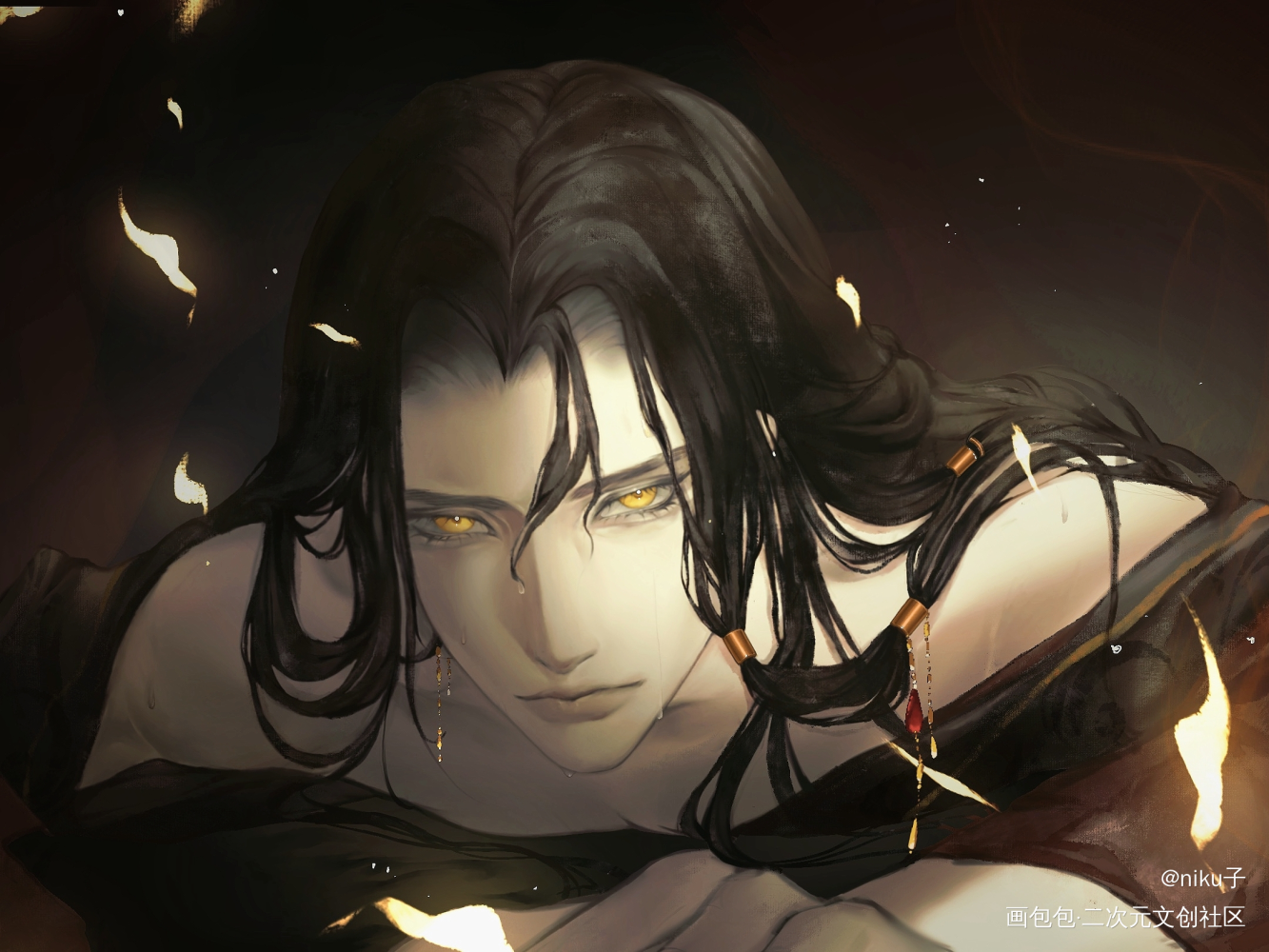 “我的，广陵王。_代号鸢同人procreate绘画绘画作品