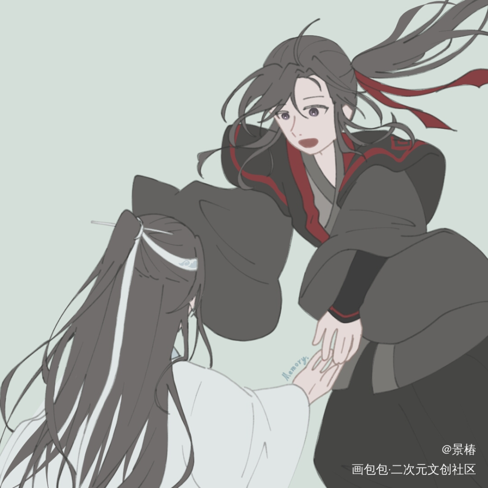 忘羡_魔道祖师忘羡绘画作品