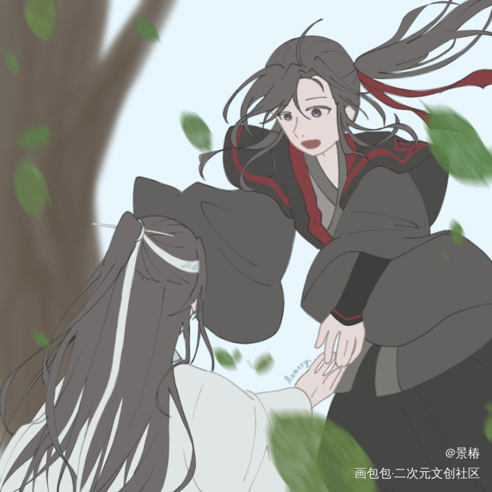 忘羡_魔道祖师忘羡绘画作品