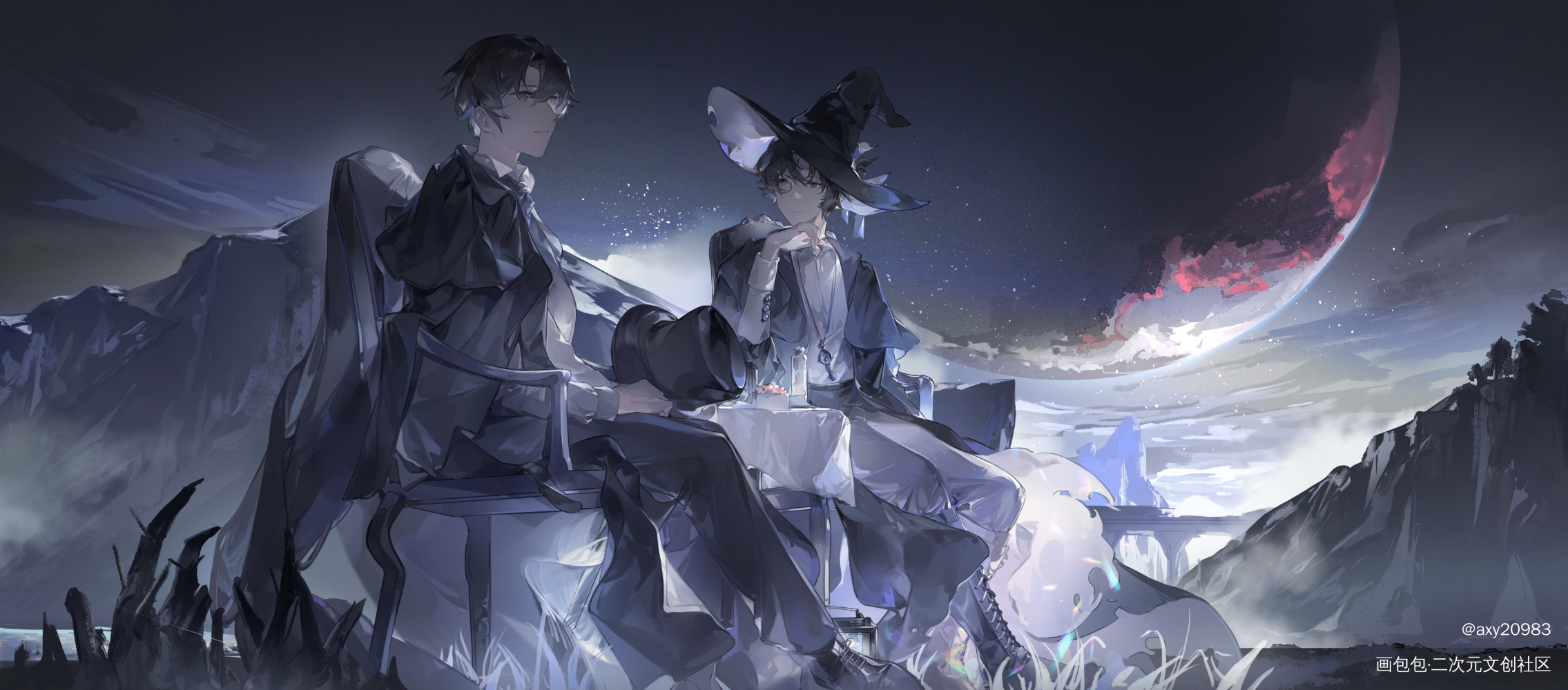 _诡秘之主阿蒙克莱恩克蒙绘画作品