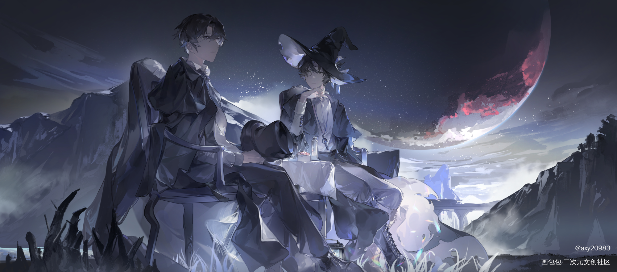 _诡秘之主阿蒙克莱恩克蒙绘画作品