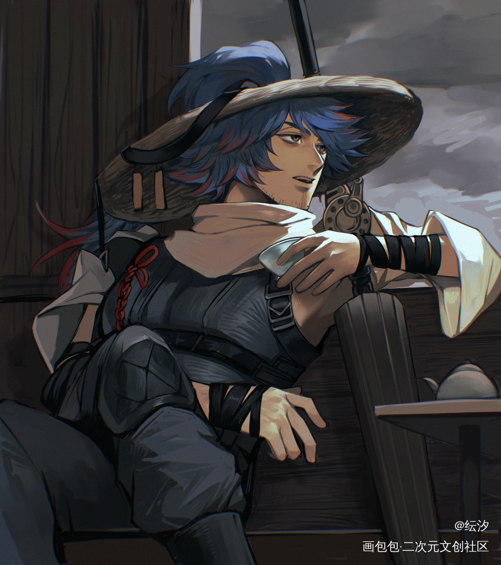 _明日方舟乌有绘画作品