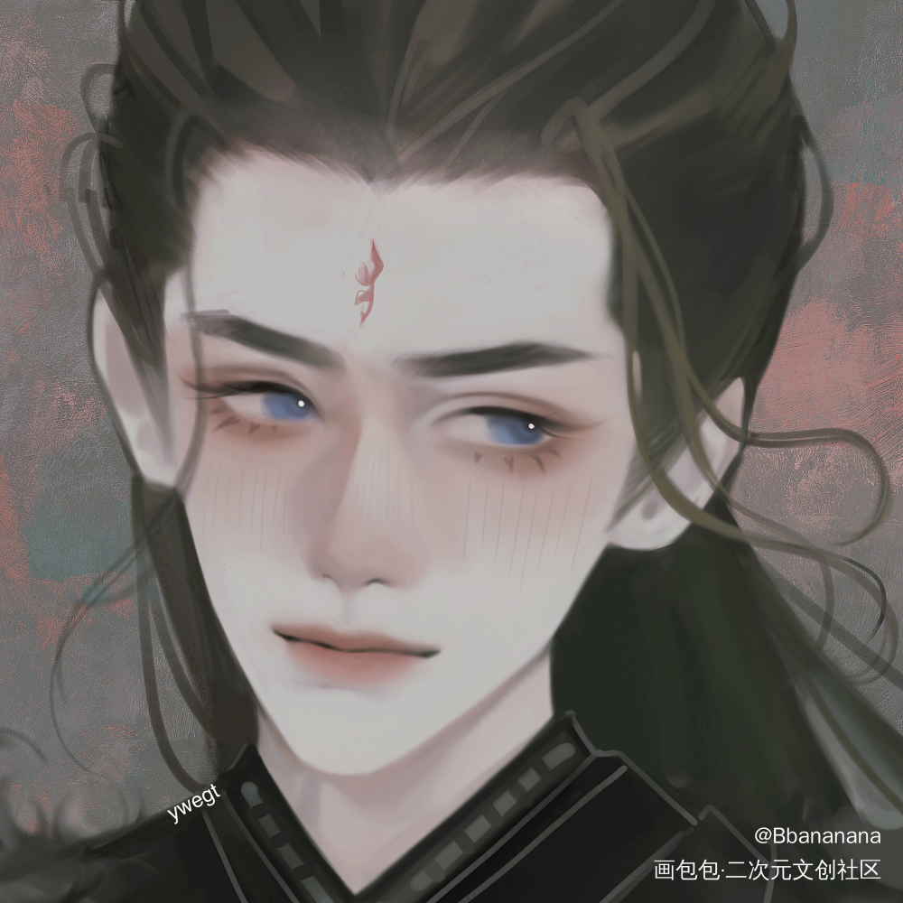 初魔……_澹台烬长月烬明​​摸鱼绘画绘画作品