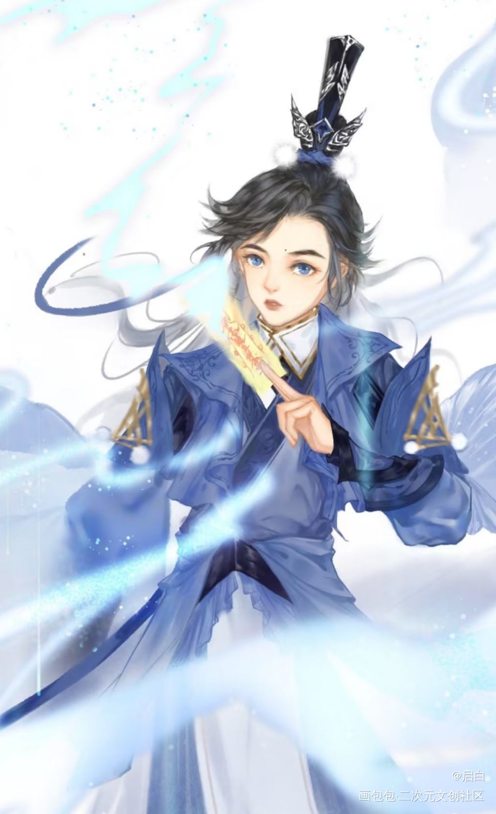 咩太_剑网3同人绘画作品