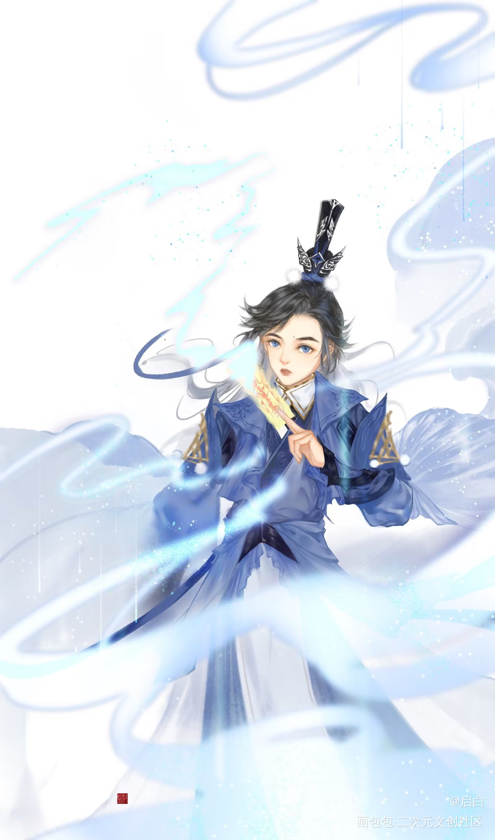 咩太_剑网3同人绘画作品