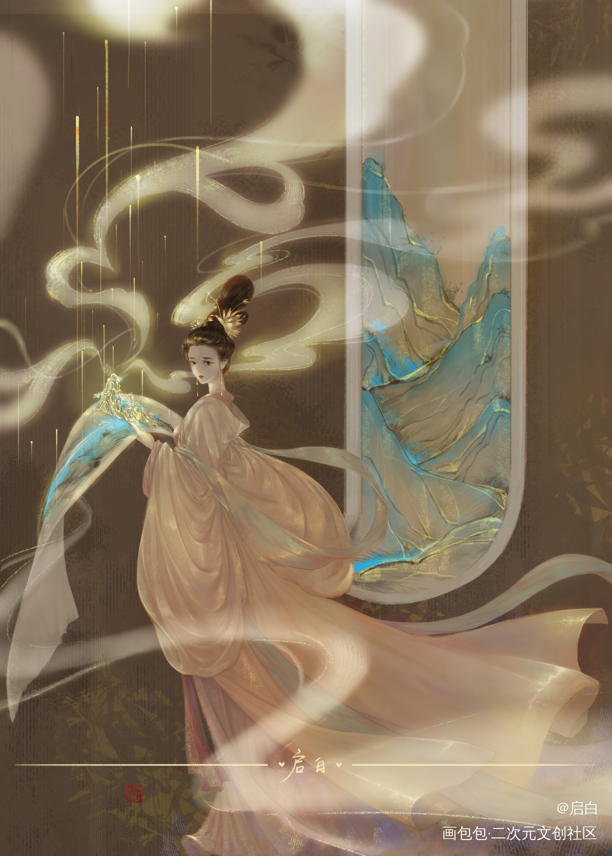 遇神_插画绘画作品