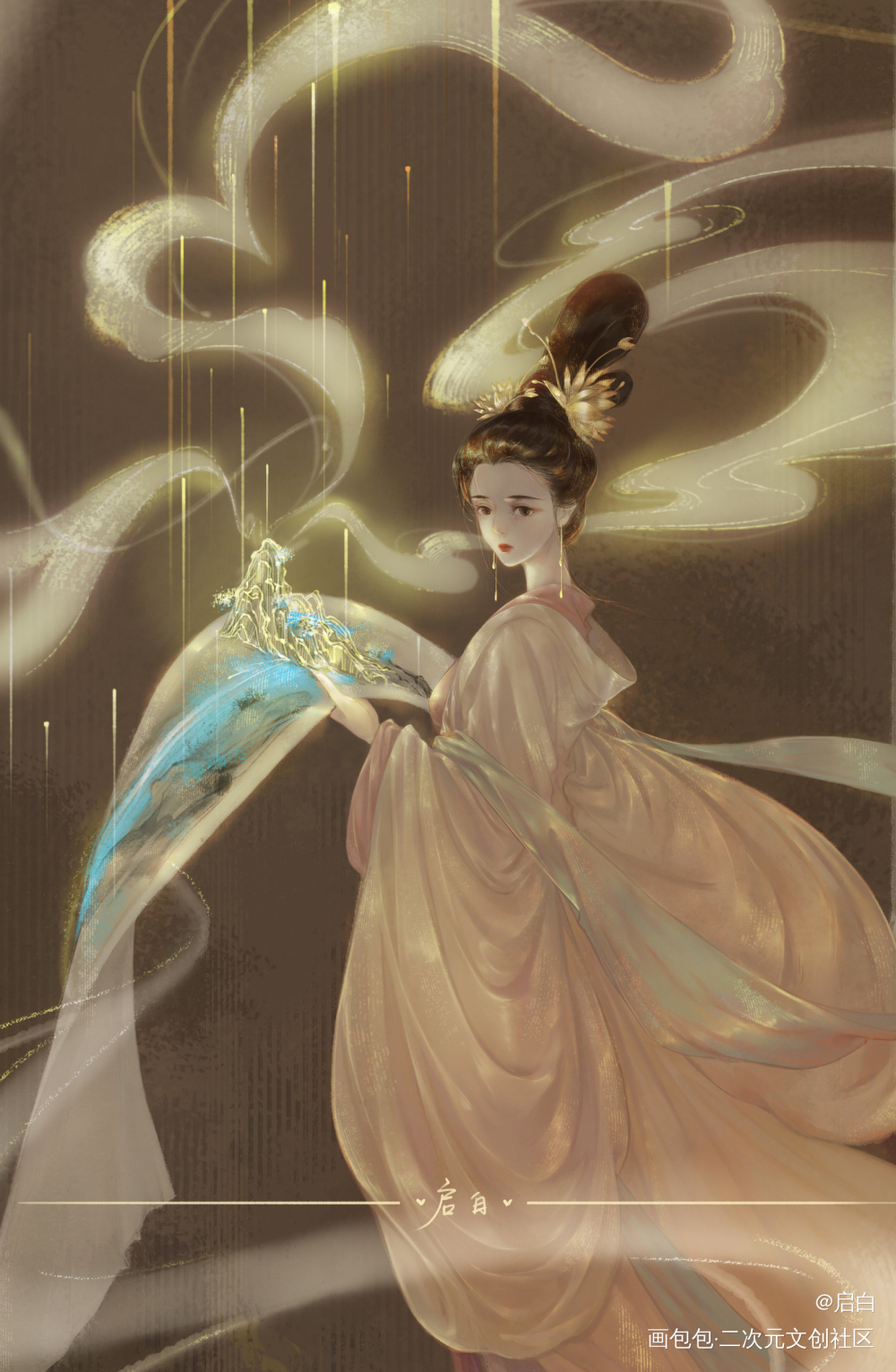 遇神_插画绘画作品