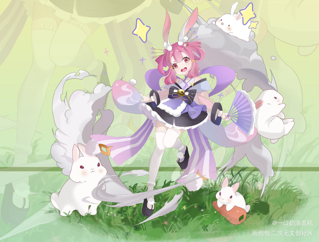 小兔叽_原创设计自设绘画作品
