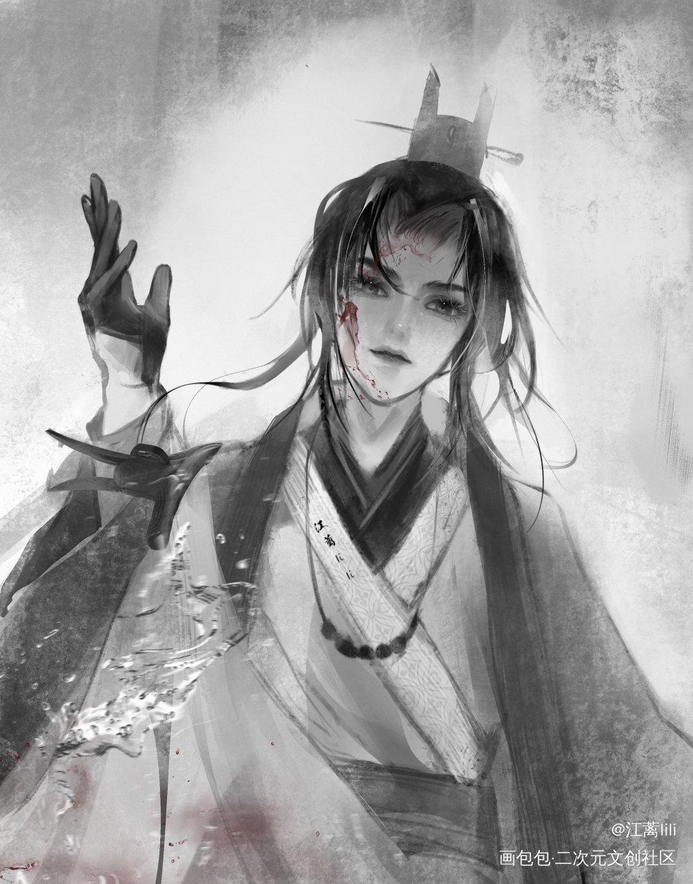 跪下_代号鸢绘画作品