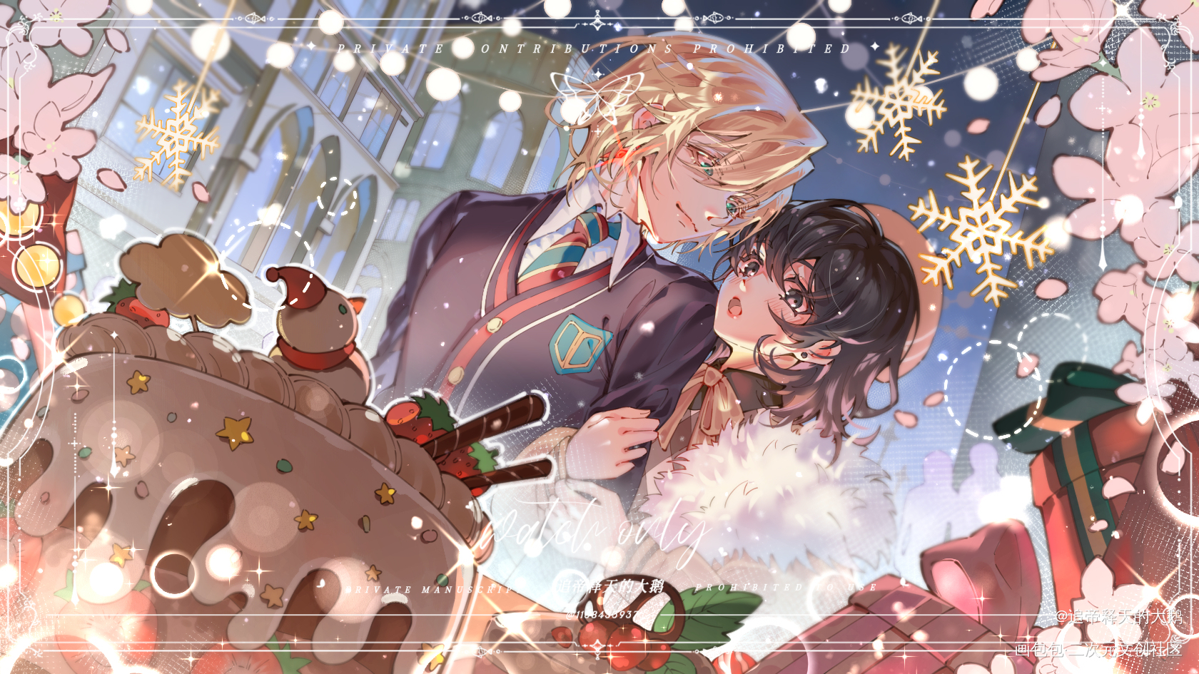 初雪❄️_全职猎人酷拉皮卡稿件展示梦女约稿绘画作品