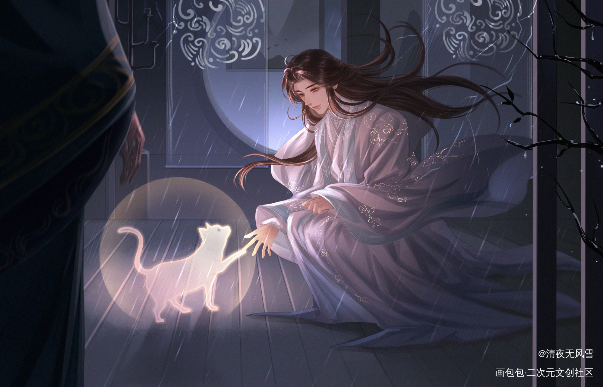 恋爱盲盒之——楚晚宁复活啦_二哈和他的白猫师尊燃晚楚晚宁绘画作品