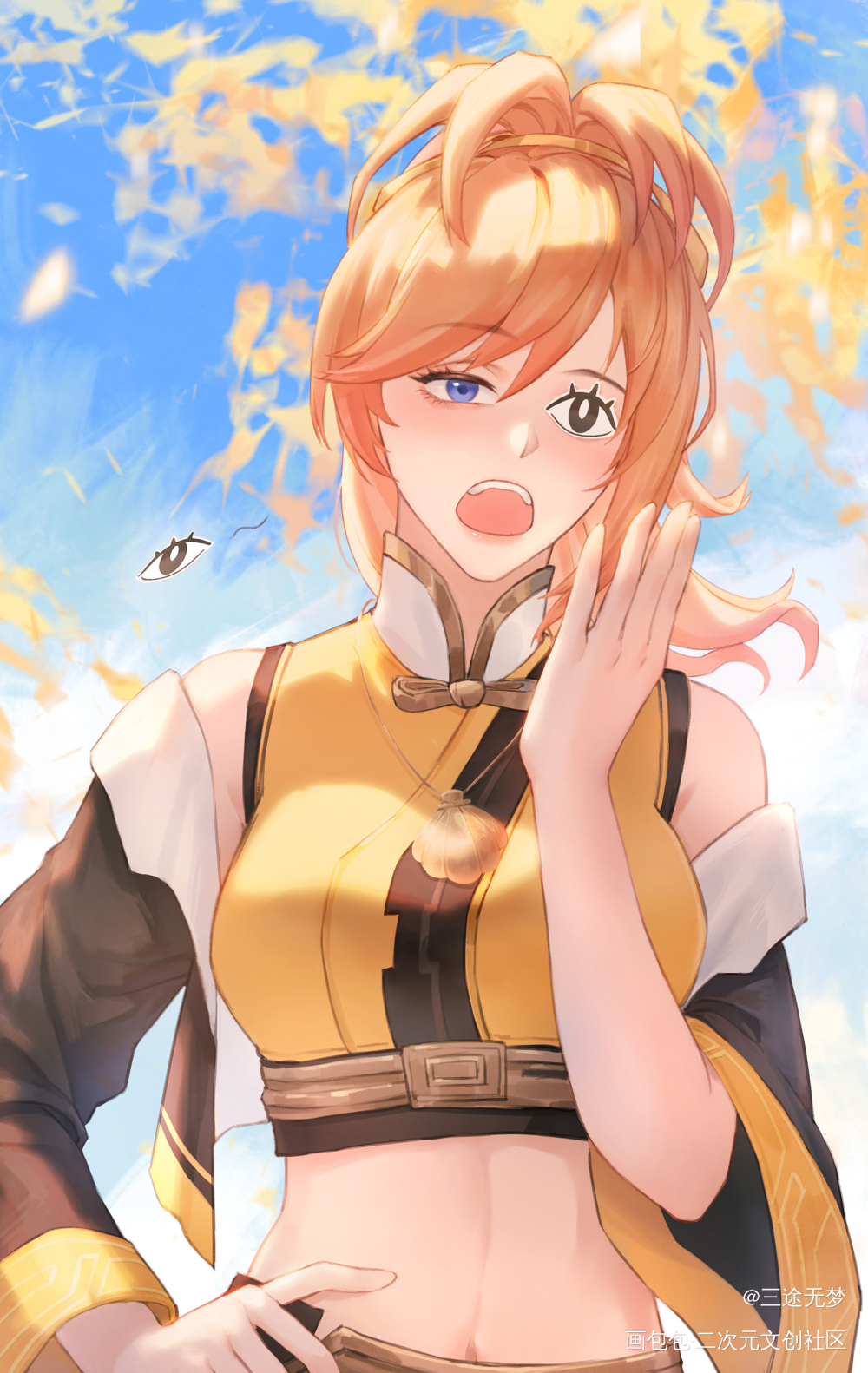 姬小满_王者荣耀头像同人姬小满壁纸绘画作品