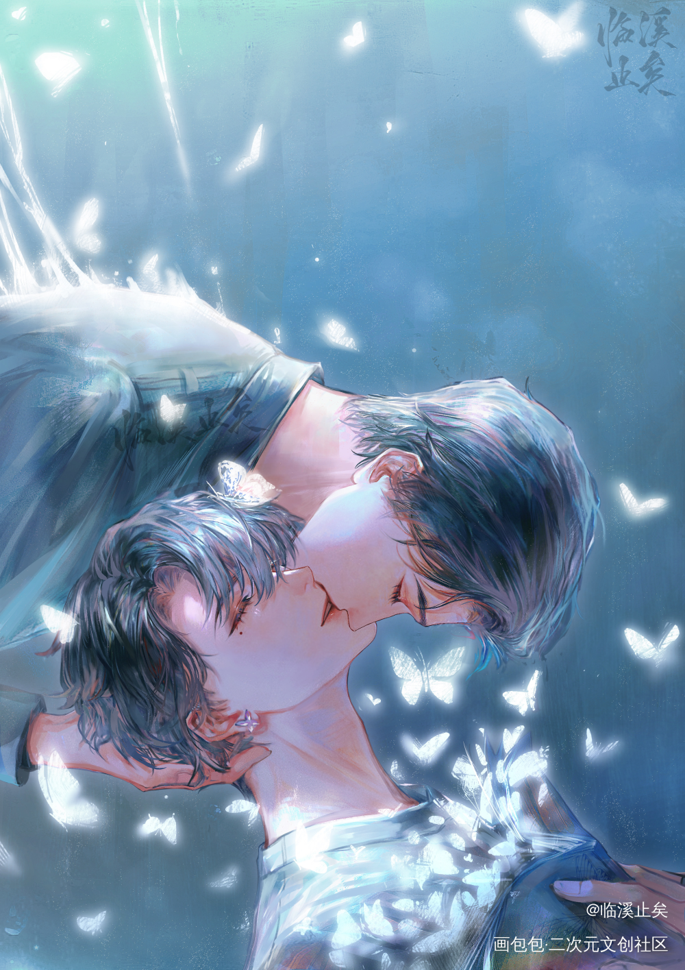 妹叔🦋_谁把谁当真188男团妹叔黎朔赵锦辛绘画作品