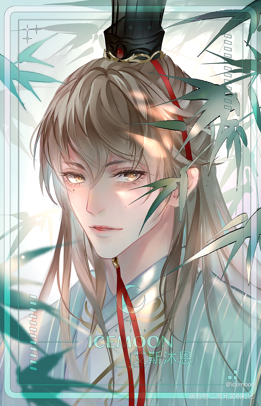 午夜涂个袁基～_代号鸢代号鸢袁基袁基绘画作品