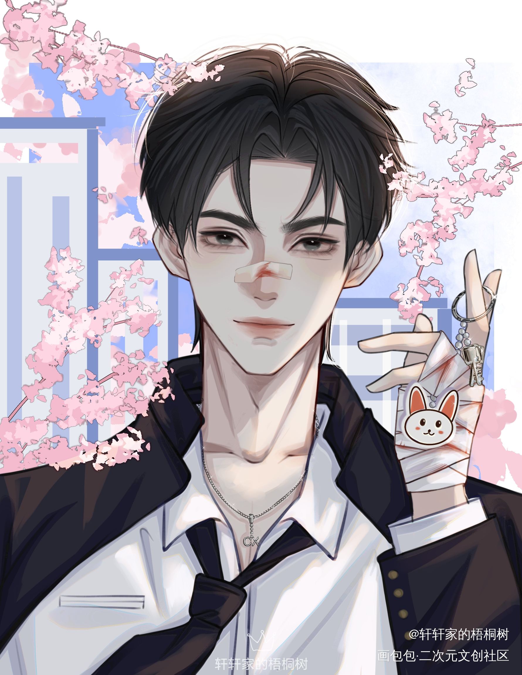 学生群和老师秀_娘娘腔188男团群秀绘画作品
