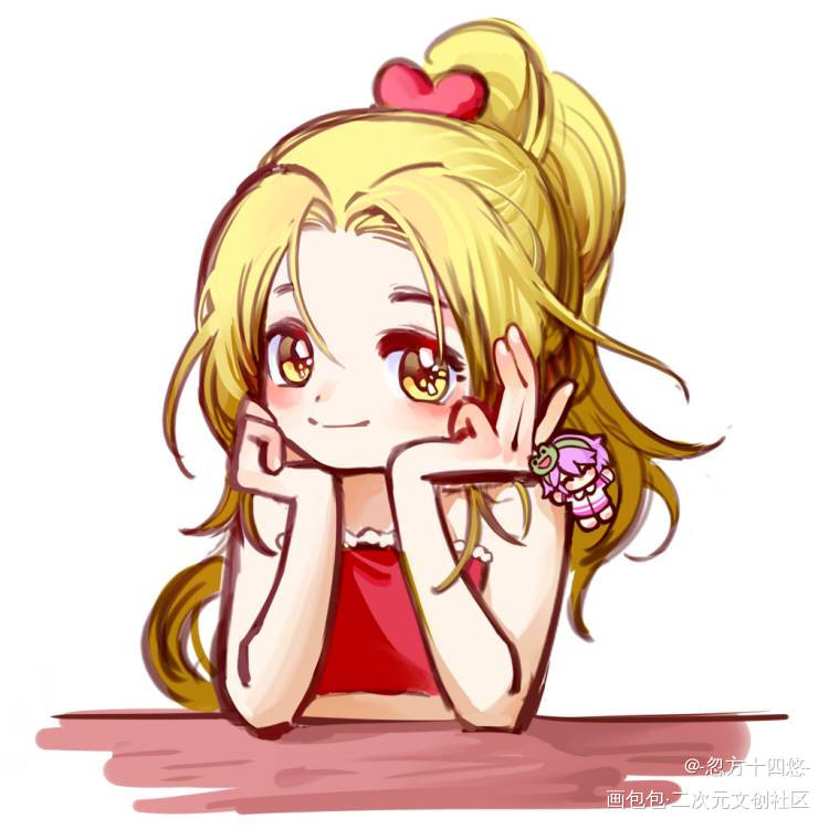 杜杜在看你不许无视杜杜！_浪漫传说绘画作品