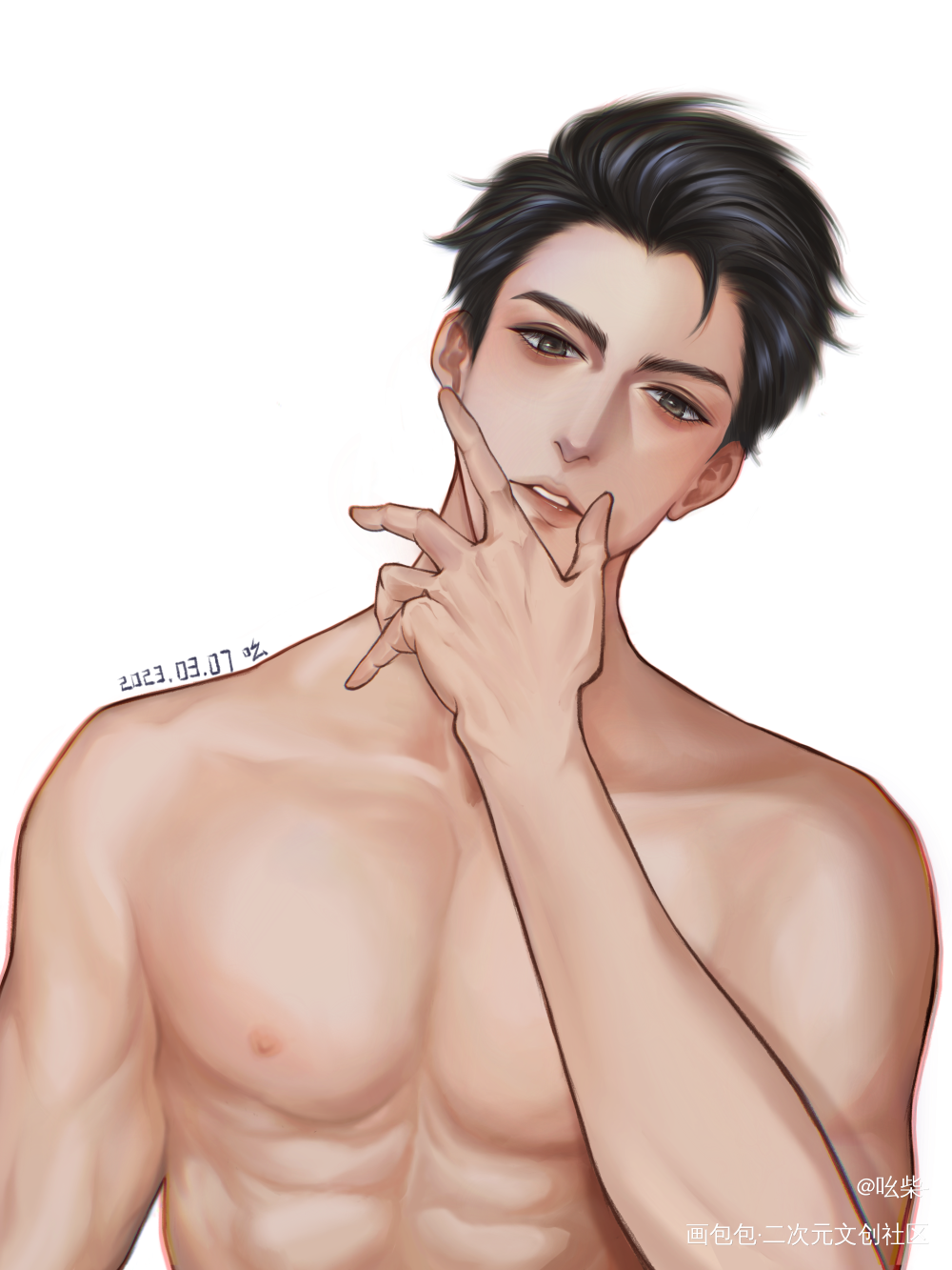 邵大公子了解一下吗～_188男团邵群绘画作品