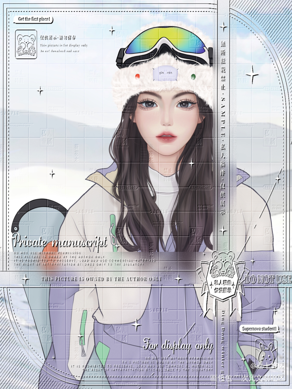 _秦苒绘画作品