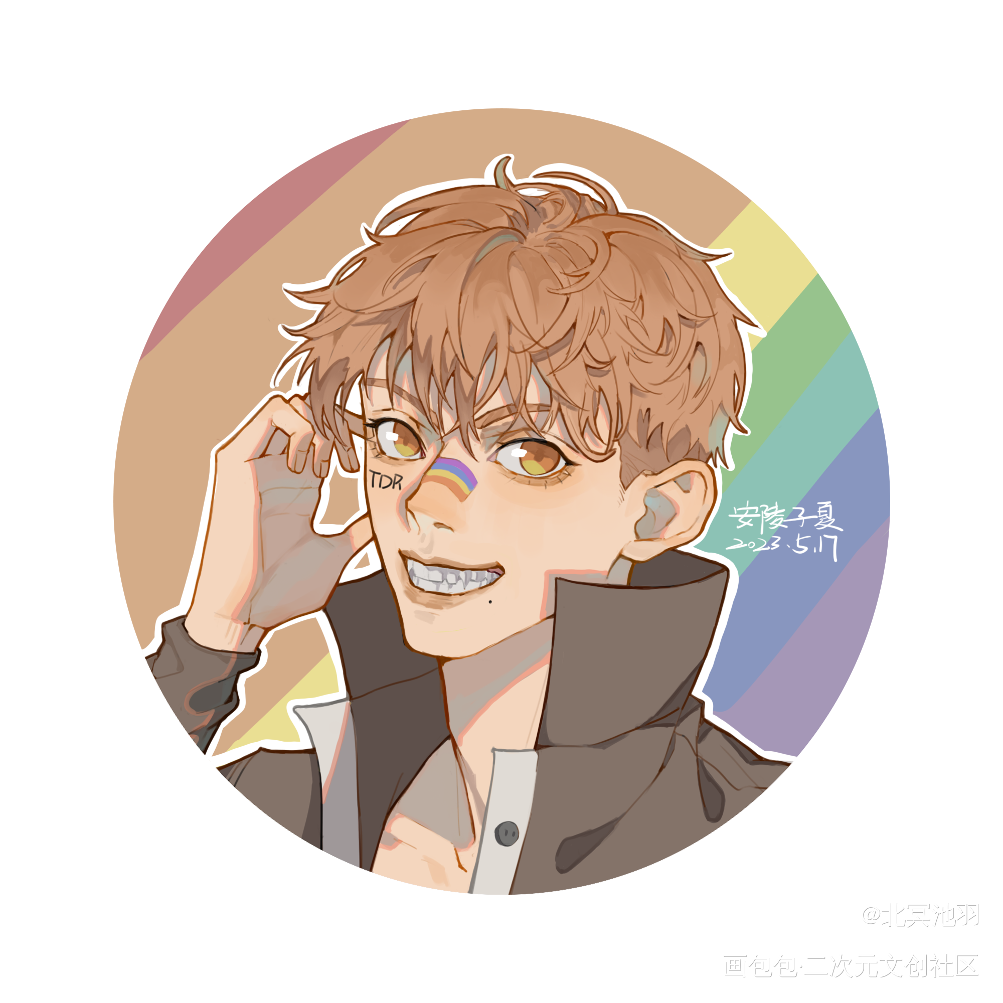 🌈🌈🌈_插画TDR绘画原创oc绘画作品