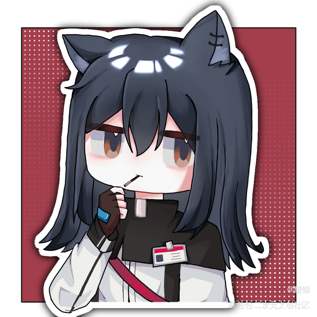 德克萨斯_明日方舟德克萨斯指绘绘画作品