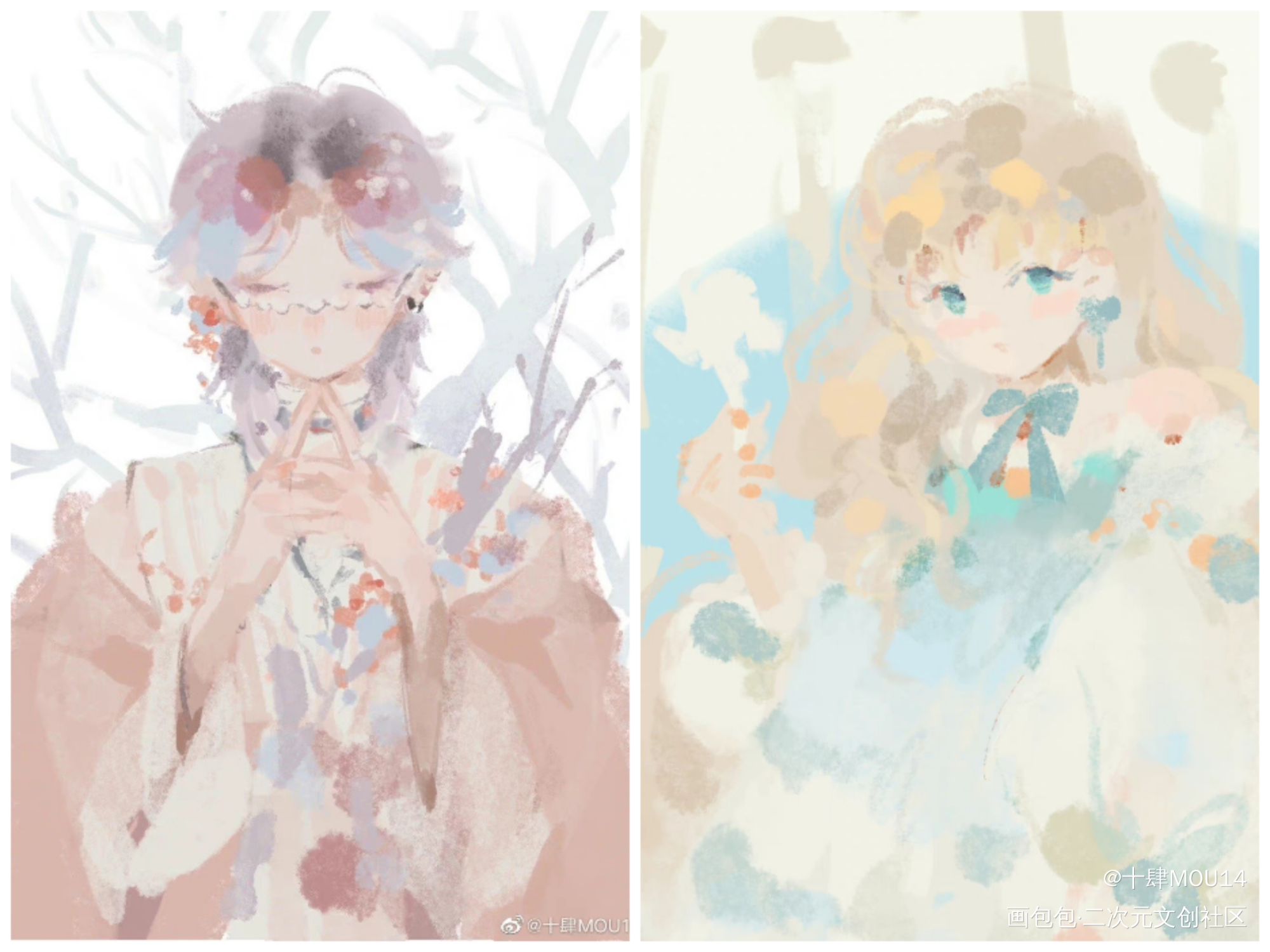 待细化×2_原创绘画作品