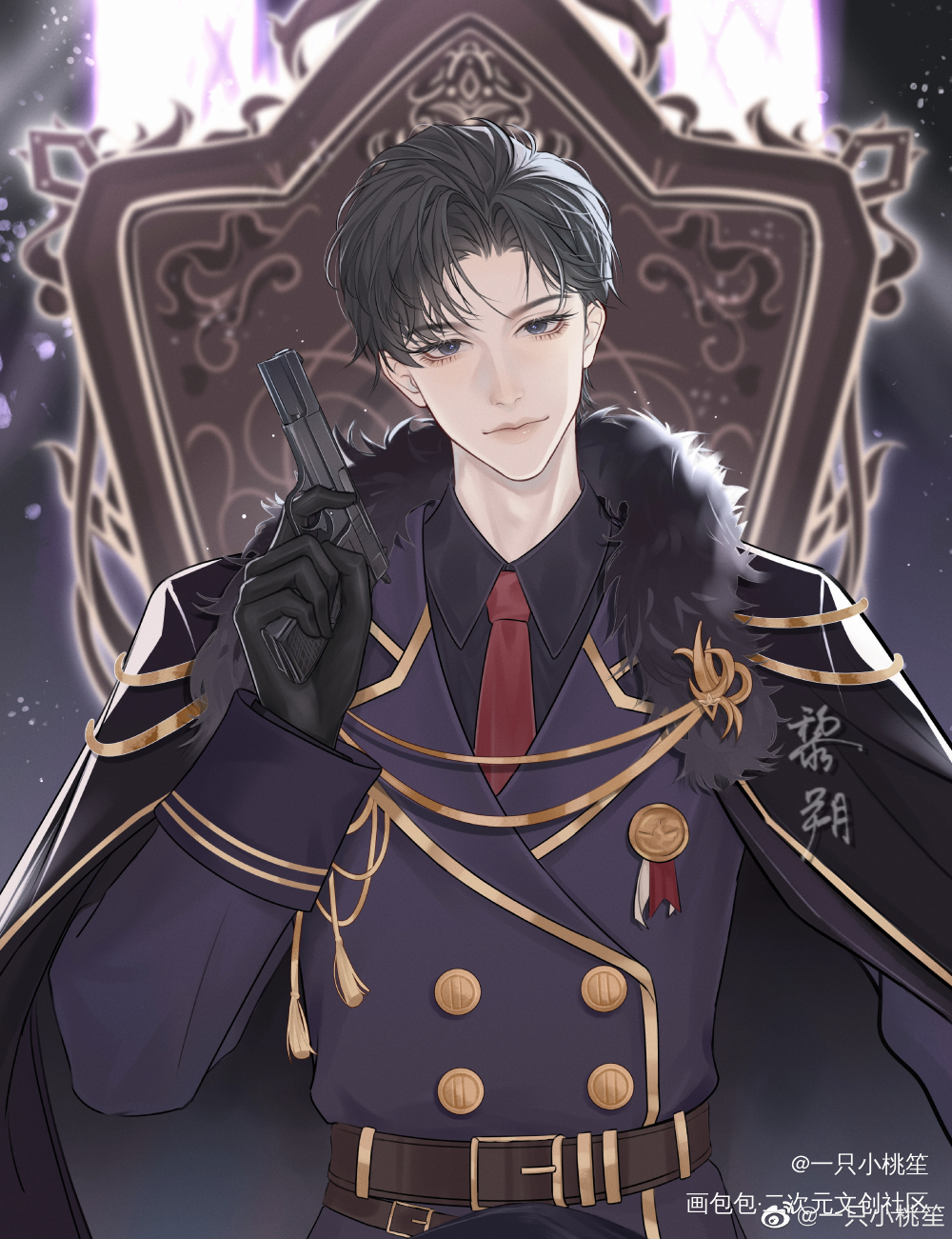 轻慢又冷酷的罂粟美人黎朔_188男团黎朔绘画作品