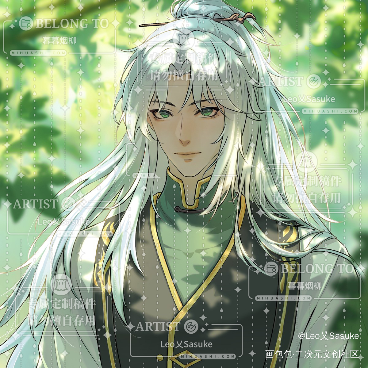 更稿件_板绘插画oc绘画作品
