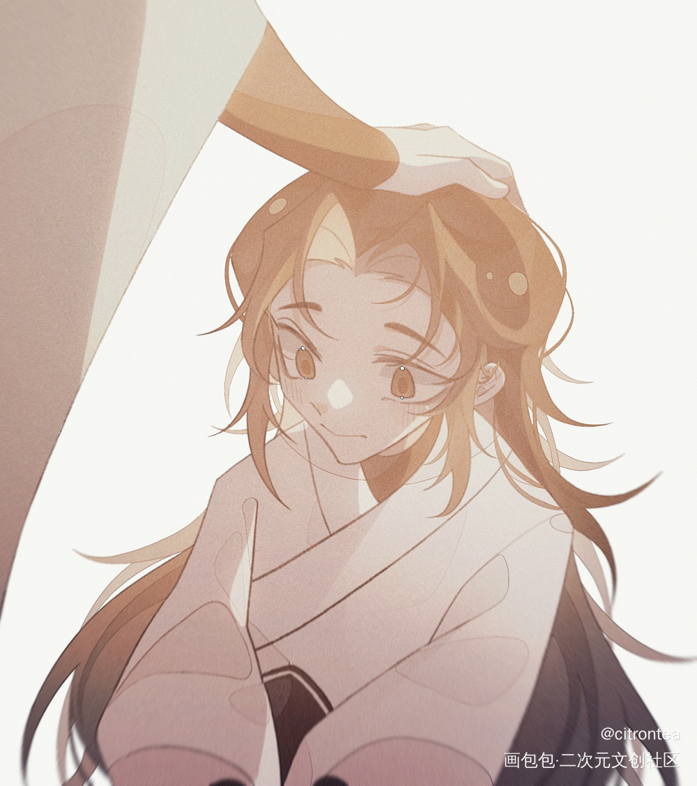 521给大家浅摸个冰冰头好了_人渣反派自救系统冰秋绘画作品