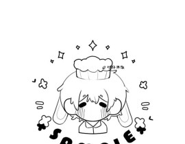 一对群秀小水印～_绘画作品